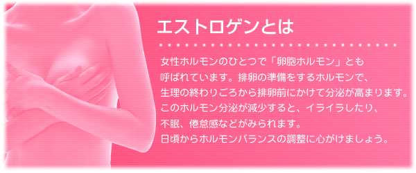 エストロゲンとは?